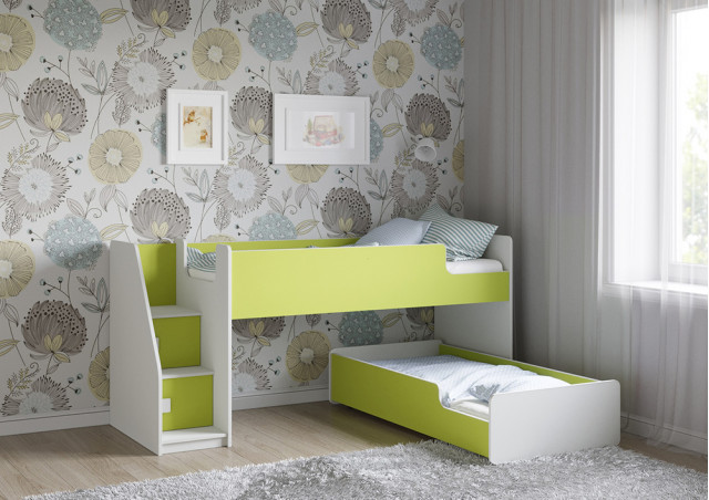 Детская выкатная кровать Легенда К402.41 в Нерюнгри